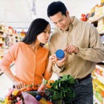 love and caring couple do groceries together